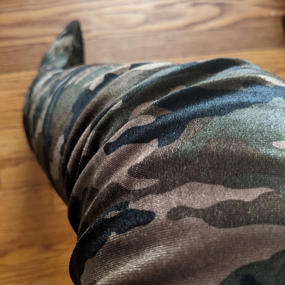 WINDSOR 🪖 At Ease Camo Boots, Women's Size 7 - Picture 5 of 9